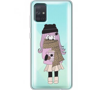 Силіконовий чохол BoxFace Samsung A715 Galaxy A71 Winter Morning Girl (38851-cc61)