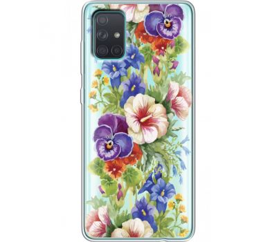 Силіконовий чохол BoxFace Samsung A715 Galaxy A71 Summer Flowers (38851-cc34)