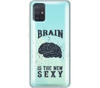 Силіконовий чохол BoxFace Samsung A715 Galaxy A71 Sexy Brain (38851-cc47)