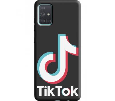 Силіконовий чохол BoxFace Samsung A715 Galaxy A71 Tik Tok (38948-bk67)