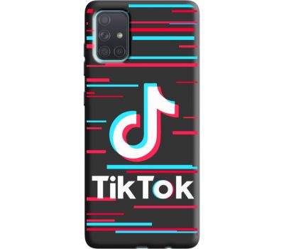 Силіконовий чохол BoxFace Samsung A715 Galaxy A71 Tik Tok (38948-bk68)