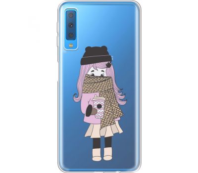Силіконовий чохол BoxFace Samsung A750 Galaxy A7 2018 Winter Morning Girl (35483-cc61)