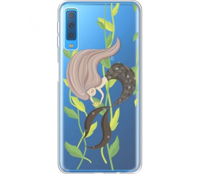 Силіконовий чохол BoxFace Samsung A750 Galaxy A7 2018 Cute Mermaid (35483-cc62)