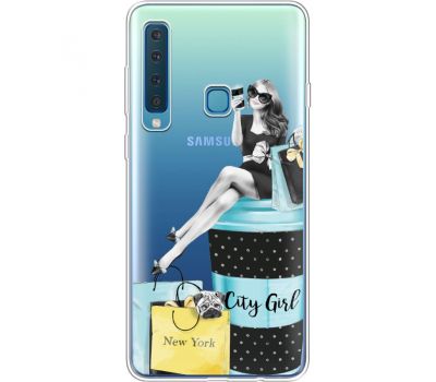 Силіконовий чохол BoxFace Samsung A920 Galaxy A9 2018 City Girl (35646-cc56)