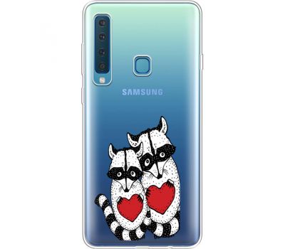 Силіконовий чохол BoxFace Samsung A920 Galaxy A9 2018 Raccoons in love (35646-cc29)