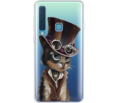 Силіконовий чохол BoxFace Samsung A920 Galaxy A9 2018 Steampunk Cat (35646-cc39)