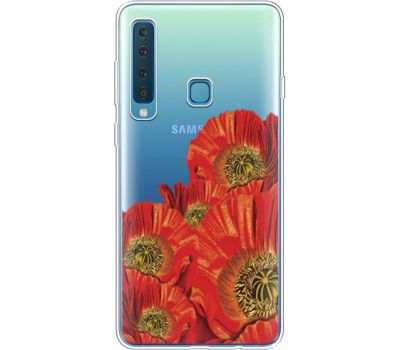 Силіконовий чохол BoxFace Samsung A920 Galaxy A9 2018 Red Poppies (35646-cc44)