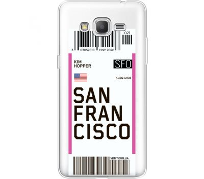 Силіконовий чохол BoxFace Samsung G530H Galaxy Grand Prime Ticket  San Francisco (35811-cc79)