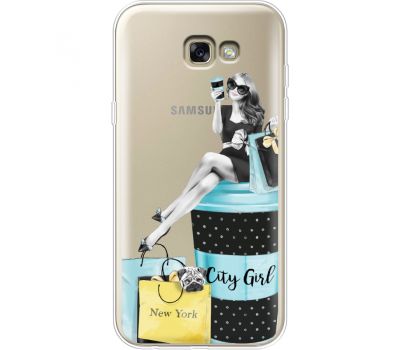 Силіконовий чохол BoxFace Samsung A720 Galaxy A7 2017 City Girl (35960-cc56)