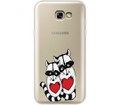 Силіконовий чохол BoxFace Samsung A720 Galaxy A7 2017 Raccoons in love (35960-cc29)