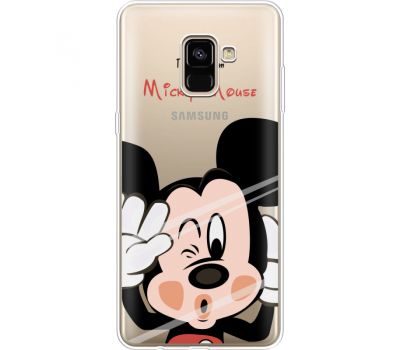 Силіконовий чохол BoxFace Samsung A730 Galaxy A8 Plus (2018) Mister M (35992-cc58)