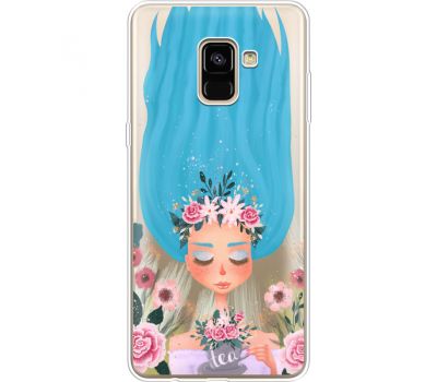 Силіконовий чохол BoxFace Samsung A730 Galaxy A8 Plus (2018) Blue Hair (35992-cc57)