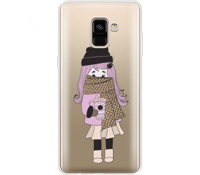 Силіконовий чохол BoxFace Samsung A730 Galaxy A8 Plus (2018) Winter Morning Girl (35992-cc61)