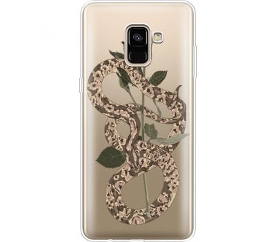 Силіконовий чохол BoxFace Samsung A730 Galaxy A8 Plus (2018) Glamor Snake (35992-cc67)