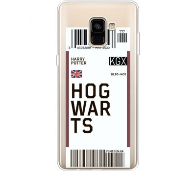 Силіконовий чохол BoxFace Samsung A730 Galaxy A8 Plus (2018) Ticket Hogwarts (35992-cc91)