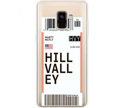 Силіконовий чохол BoxFace Samsung A730 Galaxy A8 Plus (2018) Ticket Hill Valley (35992-cc94)