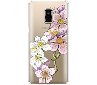 Силіконовий чохол BoxFace Samsung A730 Galaxy A8 Plus (2018) Cherry Blossom (35992-cc4)