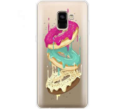 Силіконовий чохол BoxFace Samsung A730 Galaxy A8 Plus (2018) Donuts (35992-cc7)