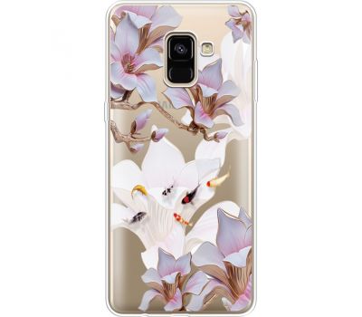 Силіконовий чохол BoxFace Samsung A730 Galaxy A8 Plus (2018) Chinese Magnolia (35992-cc1)