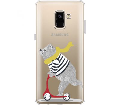 Силіконовий чохол BoxFace Samsung A730 Galaxy A8 Plus (2018) Happy Bear (35992-cc10)