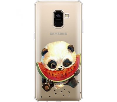 Силіконовий чохол BoxFace Samsung A730 Galaxy A8 Plus (2018) Little Panda (35992-cc21)