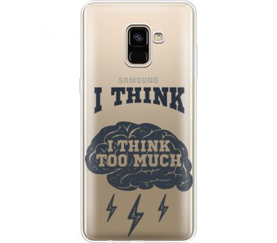 Силіконовий чохол BoxFace Samsung A730 Galaxy A8 Plus (2018) Think (35992-cc46)