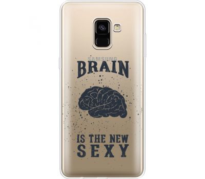 Силіконовий чохол BoxFace Samsung A730 Galaxy A8 Plus (2018) Sexy Brain (35992-cc47)