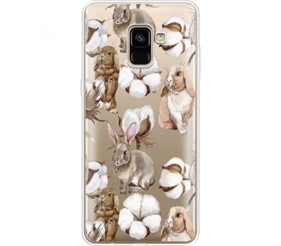 Силіконовий чохол BoxFace Samsung A730 Galaxy A8 Plus (2018) Cotton and Rabbits (35992-cc49)