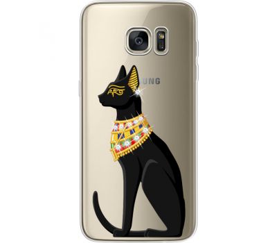 Силіконовий чохол BoxFace Samsung G935 Galaxy S7 Edge Egipet Cat (935048-rs8)