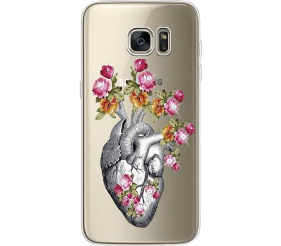 Силіконовий чохол BoxFace Samsung G935 Galaxy S7 Edge Heart (935048-rs11)