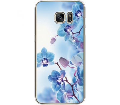 Силіконовий чохол BoxFace Samsung G935 Galaxy S7 Edge Orchids (935048-rs16)
