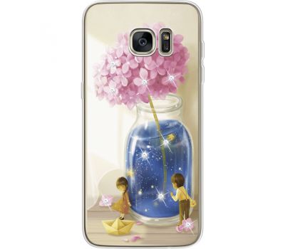 Силіконовий чохол BoxFace Samsung G935 Galaxy S7 Edge Little Boy and Girl (935048-rs18)