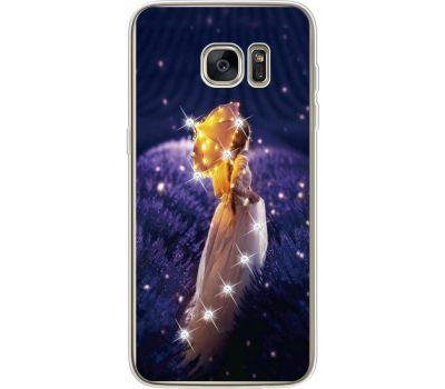 Силіконовий чохол BoxFace Samsung G935 Galaxy S7 Edge Girl with Umbrella (935048-rs20)