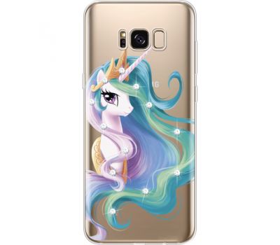 Силіконовий чохол BoxFace Samsung G955 Galaxy S8 Plus Unicorn Queen (935050-rs3)