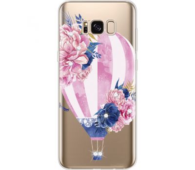 Силіконовий чохол BoxFace Samsung G955 Galaxy S8 Plus Pink Air Baloon (935050-rs6)