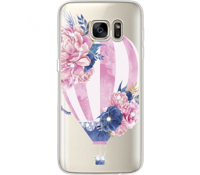 Силіконовий чохол BoxFace Samsung G930 Galaxy S7 Pink Air Baloon (935495-rs6)