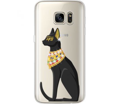 Силіконовий чохол BoxFace Samsung G930 Galaxy S7 Egipet Cat (935495-rs8)