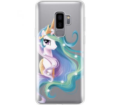 Силіконовий чохол BoxFace Samsung G965 Galaxy S9 Plus Unicorn Queen (935749-rs3)