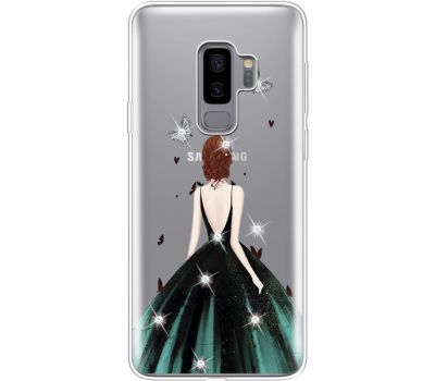 Силіконовий чохол BoxFace Samsung G965 Galaxy S9 Plus Girl in the green dress (935749-rs13)