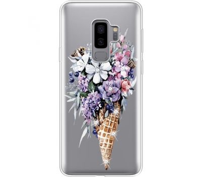 Силіконовий чохол BoxFace Samsung G965 Galaxy S9 Plus Ice Cream Flowers (935749-rs17)