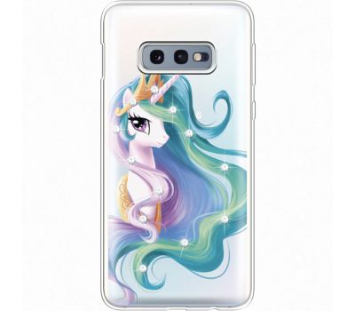 Силіконовий чохол BoxFace Samsung G970 Galaxy S10e Unicorn Queen (935884-rs3)
