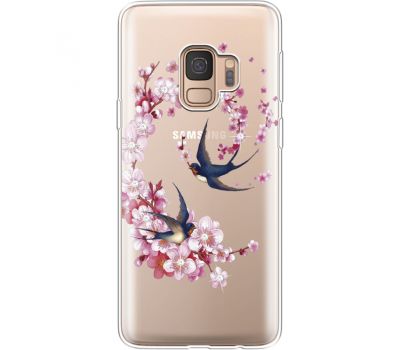 Силіконовий чохол BoxFace Samsung G960 Galaxy S9 Swallows and Bloom (936194-rs4)