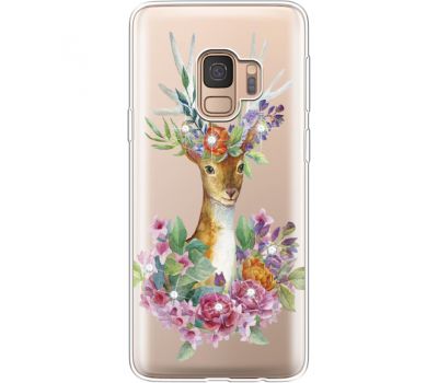 Силіконовий чохол BoxFace Samsung G960 Galaxy S9 Deer with flowers (936194-rs5)
