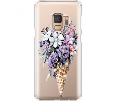Силіконовий чохол BoxFace Samsung G960 Galaxy S9 Ice Cream Flowers (936194-rs17)