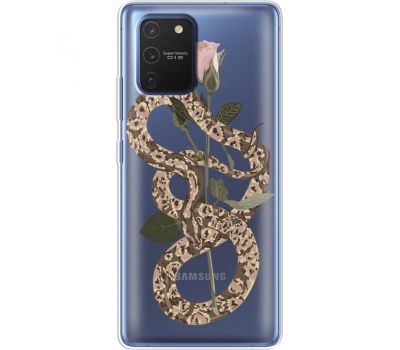 Силіконовий чохол BoxFace Samsung G770 Galaxy S10 Lite Glamor Snake (38972-cc67)