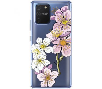 Силіконовий чохол BoxFace Samsung G770 Galaxy S10 Lite Cherry Blossom (38972-cc4)