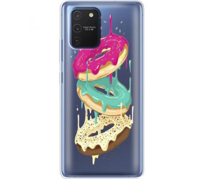 Силіконовий чохол BoxFace Samsung G770 Galaxy S10 Lite Donuts (38972-cc7)