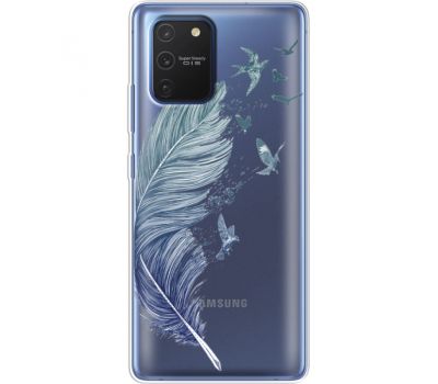 Силіконовий чохол BoxFace Samsung G770 Galaxy S10 Lite Feather (38972-cc38)