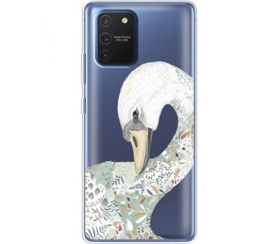 Силіконовий чохол BoxFace Samsung G770 Galaxy S10 Lite Swan (38972-cc24)