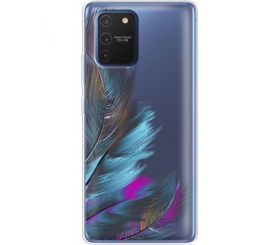 Силіконовий чохол BoxFace Samsung G770 Galaxy S10 Lite Feathers (38972-cc48)